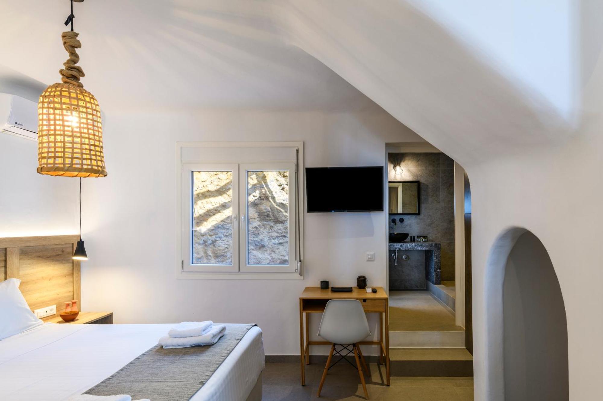 Sea Rock & Sky Private Mykonos Residence Merchia Beach Exterior photo