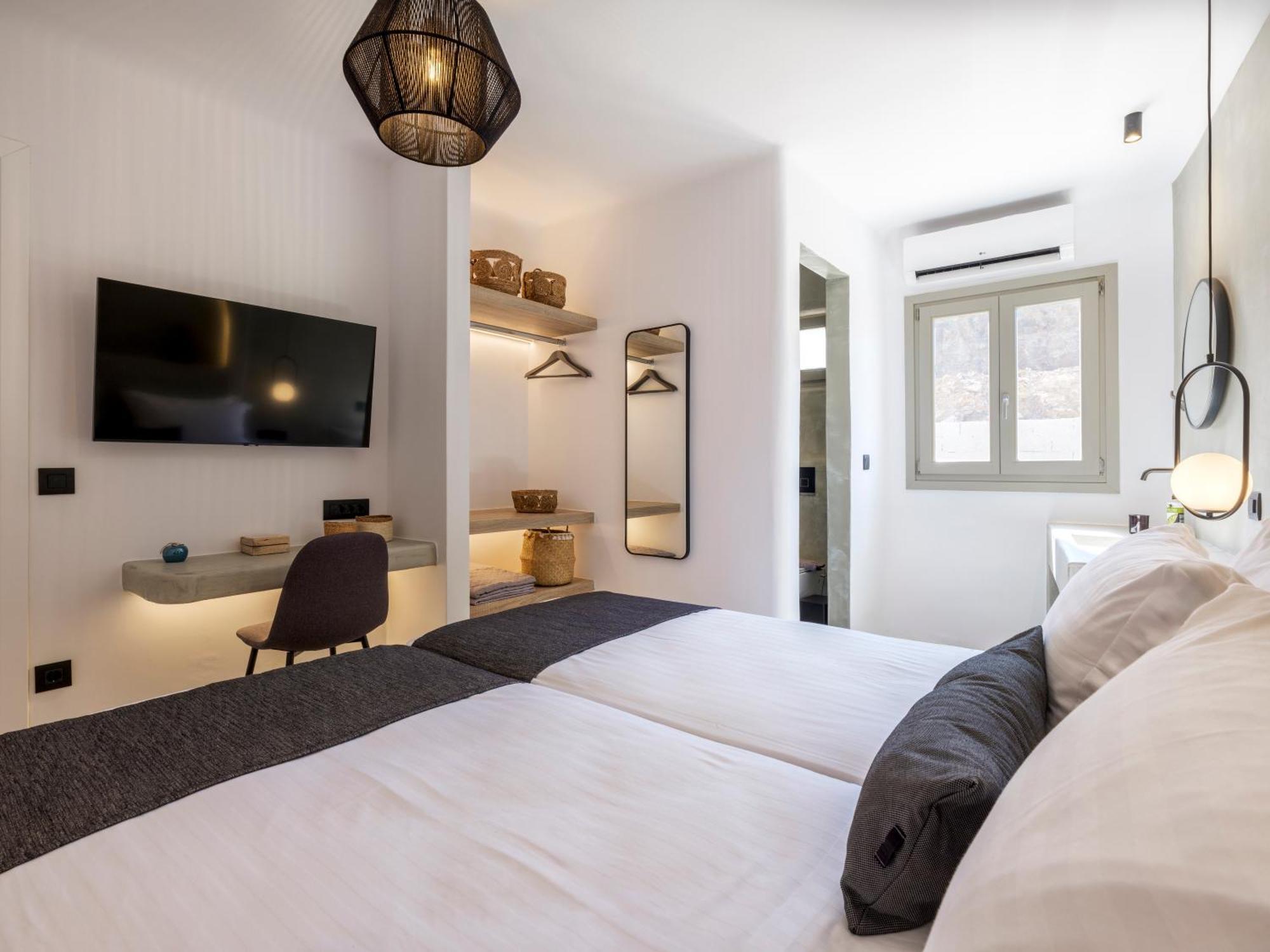 Sea Rock & Sky Private Mykonos Residence Merchia Beach Exterior photo