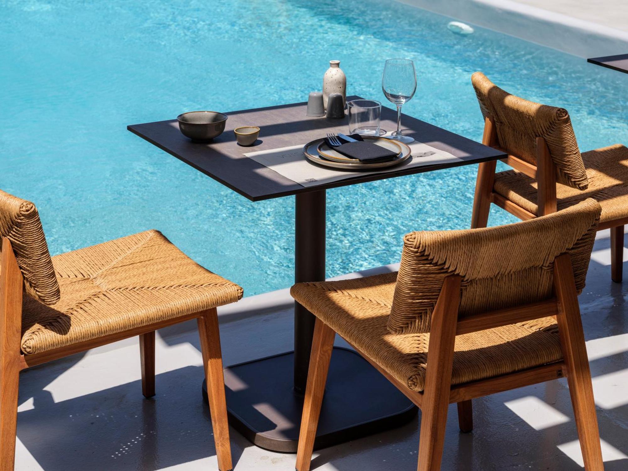 Sea Rock & Sky Private Mykonos Residence Merchia Beach Exterior photo
